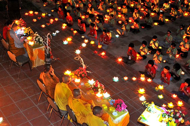 Hà Nội: Chùm ảnh đọng lại trong khóa tu mùa hè 2013 chùa Nam Du Thượng