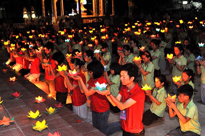 Hà Nội: Chùm ảnh đọng lại trong khóa tu mùa hè 2013 chùa Nam Du Thượng