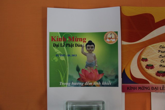 Lễ trao giải Hội thi thiết kế thiệp Phật đản lần thứ 1 tại Tp. HCM