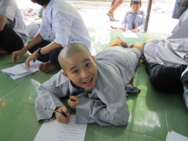 Khóa tu mùa hè ở chùa Linh Sơn Pháp Ấn