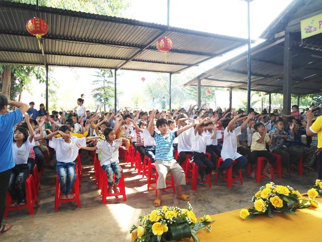 Nhật ký khóa tu mùa hè ngày thứ 2 Chùa Linh Quang Dak Nông