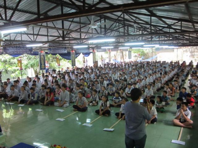 Khóa tu mùa hè ở chùa Linh Sơn Pháp Ấn