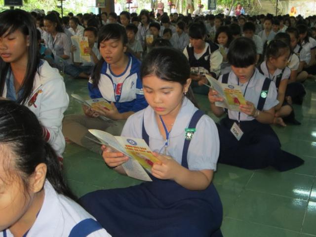 Khóa tu mùa hè ở chùa Linh Sơn Pháp Ấn