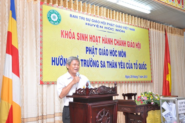 Khai mạc Khóa sinh hoạt Hành chánh của Phật giáo Hóc Môn