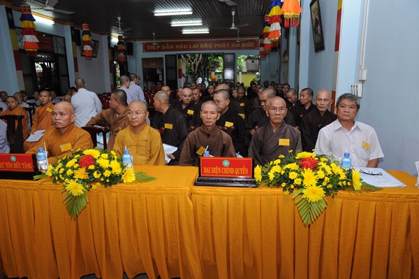 Khai mạc Khóa sinh hoạt Hành chánh của Phật giáo Hóc Môn