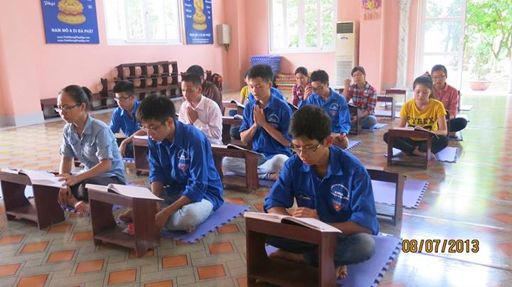 Chùa Sủi:  Cơm chay mùa thi ấm lòng sĩ tử