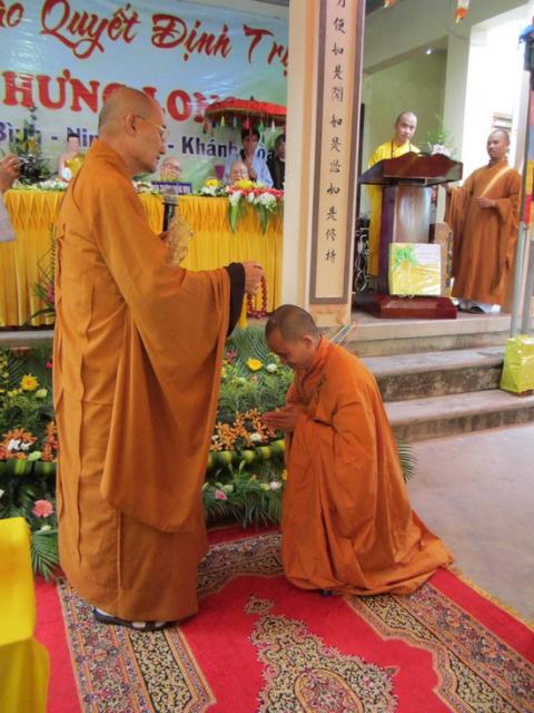 Bổ nhiệm trụ trì chùa Hưng Long
