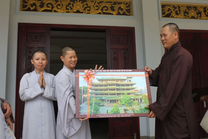 TPHCM: Lớp Thạc sĩ Phật học du khảo Phật giáo vùng Đông Nam Bộ