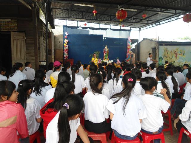 Nhật ký khóa tu mùa hè ngày thứ 2 Chùa Linh Quang Dak Nông