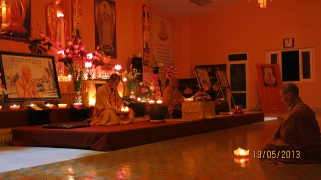 Khóa tu mừng ngày Phật đản với chủ đề ‘’ Tri ơn Phật đản sinh’’ tại chùa Sủi