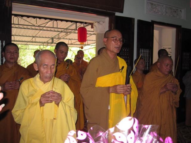 Lễ húy kỵ cố HT. Thích Viên Nhơn