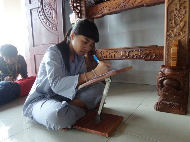 Long An: Điều con muốn nói tại khóa tu “Sống và Khát Vọng”