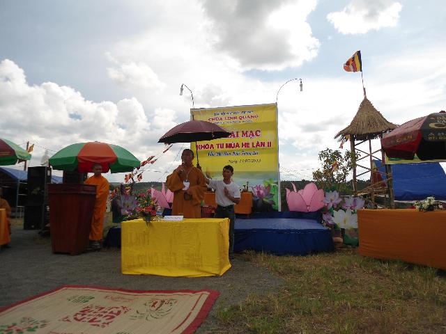 Phần 1 lễ Khai Mạc Khóa Tu Mùa Hè L﻿ần II Chùa Linh Quang ĐăkNông