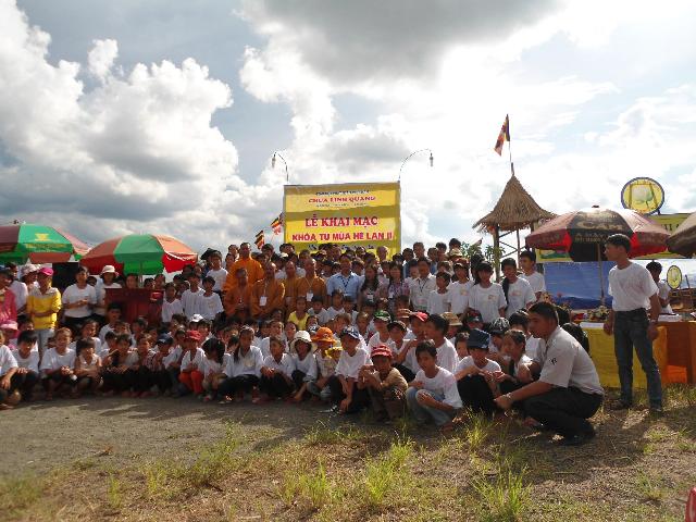 Phần 1 lễ Khai Mạc Khóa Tu Mùa Hè L﻿ần II Chùa Linh Quang ĐăkNông