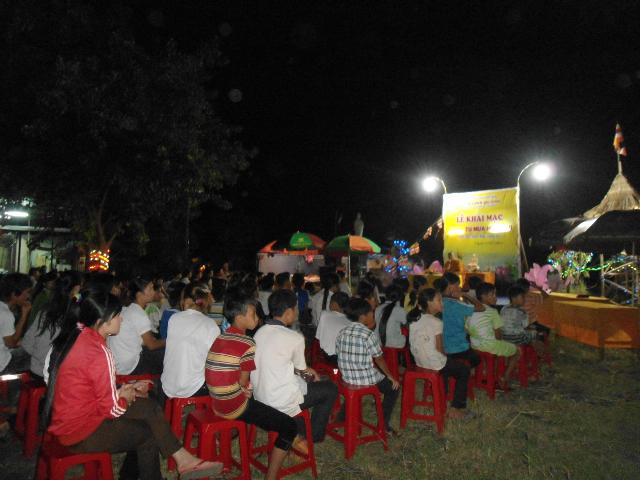 Nhật ký Phần 2 lễ Khai Mạc và sinh họat ngày đầu khóa tu lần II Chùa Linh Quang ĐăkNông