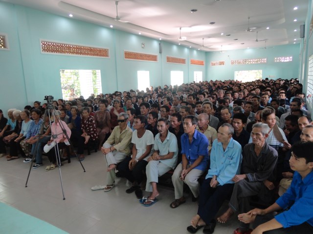Quỹ từ thiện Đạo Phật Ngày Nay tặng quà tại TTBTXH Tân Hiệp - Bình Phước