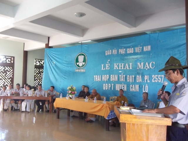 Quảng Trị: GĐPT Triệu Phong khai mạc trại họp bạn “Tất Đạt Đa”