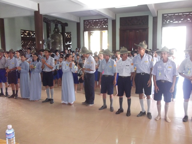 Quảng Trị: GĐPT Triệu Phong khai mạc trại họp bạn “Tất Đạt Đa”