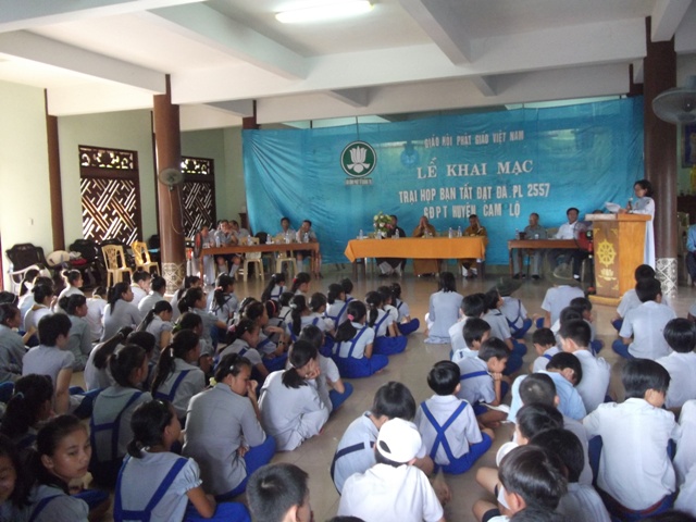 Quảng Trị: GĐPT Triệu Phong khai mạc trại họp bạn “Tất Đạt Đa”