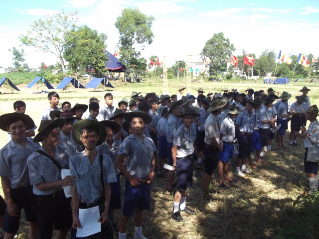 Quảng Trị: GĐPT Triệu Phong khai mạc trại họp bạn “Tất Đạt Đa”