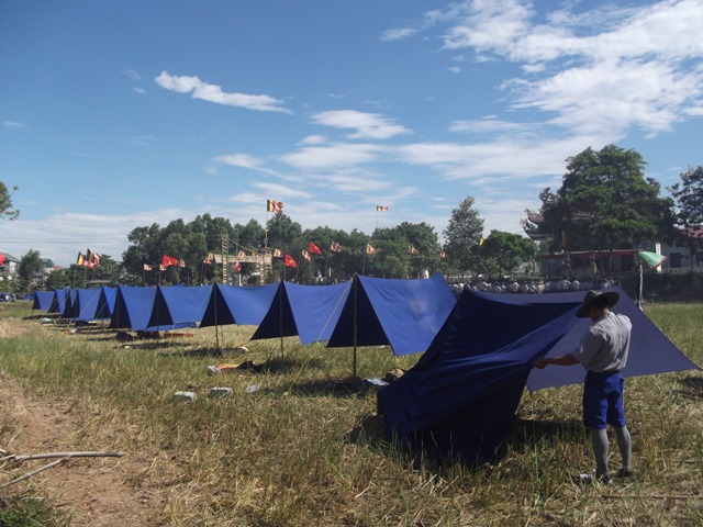 Quảng Trị: GĐPT Triệu Phong khai mạc trại họp bạn “Tất Đạt Đa”