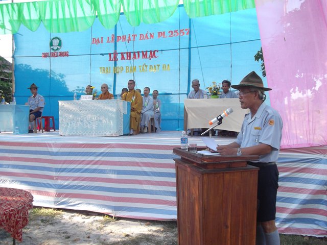 Quảng Trị: GĐPT Triệu Phong khai mạc trại họp bạn “Tất Đạt Đa”