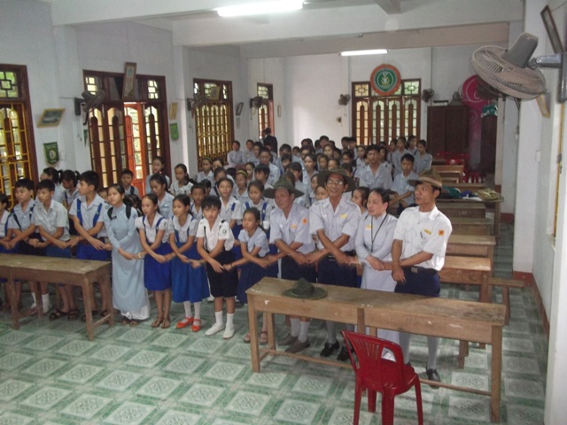 Quảng Trị: GĐPT Quảng Trị Tổ chức thi đoàn sinh giỏi năm 2013