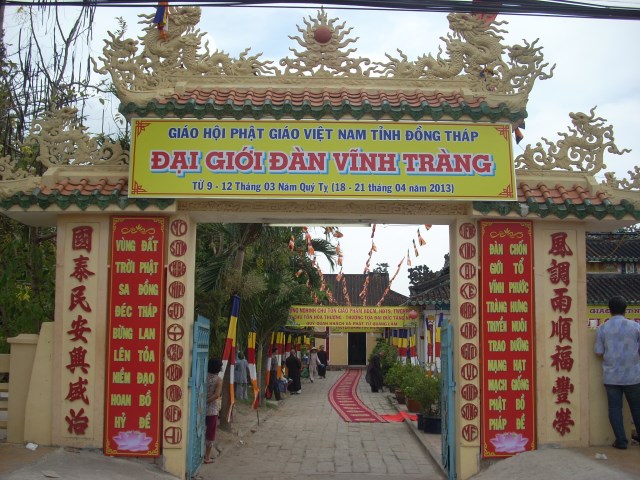 Ý nghĩa  Đại Giới Đàn VĨNH TRÀNG