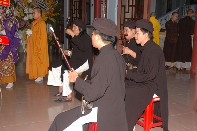 Chùm ảnh: Lễ trà tỳ nhục thân Đại lão HT. Thích Từ Nhơn