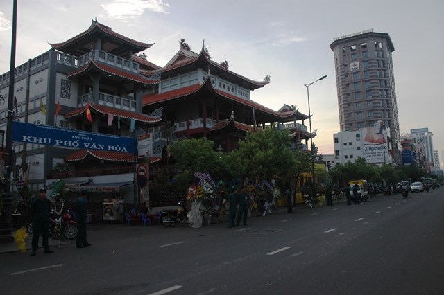 Chùm ảnh: Lễ trà tỳ nhục thân Đại lão HT. Thích Từ Nhơn