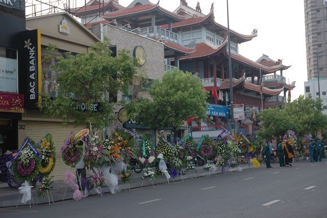 Chùm ảnh: Lễ trà tỳ nhục thân Đại lão HT. Thích Từ Nhơn