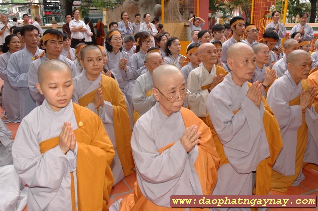 TP. HCM: Thất trai tuần - Nhập bảo tháp xá lợi cố ĐLHT thượng Từ hạ Nhơn