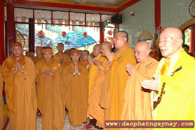 TP. HCM: Thất trai tuần - Nhập bảo tháp xá lợi cố ĐLHT thượng Từ hạ Nhơn