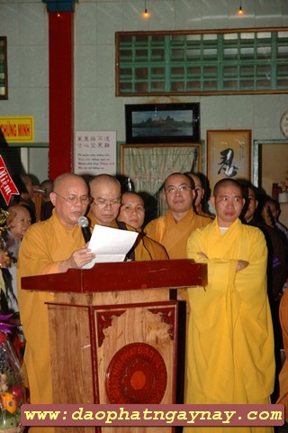 TP. HCM: Thất trai tuần - Nhập bảo tháp xá lợi cố ĐLHT thượng Từ hạ Nhơn