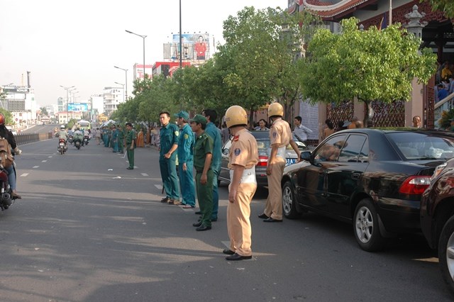 Chùm ảnh: Lễ trà tỳ nhục thân Đại lão HT. Thích Từ Nhơn