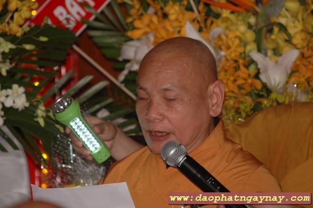 TP. HCM: Thất trai tuần - Nhập bảo tháp xá lợi cố ĐLHT thượng Từ hạ Nhơn