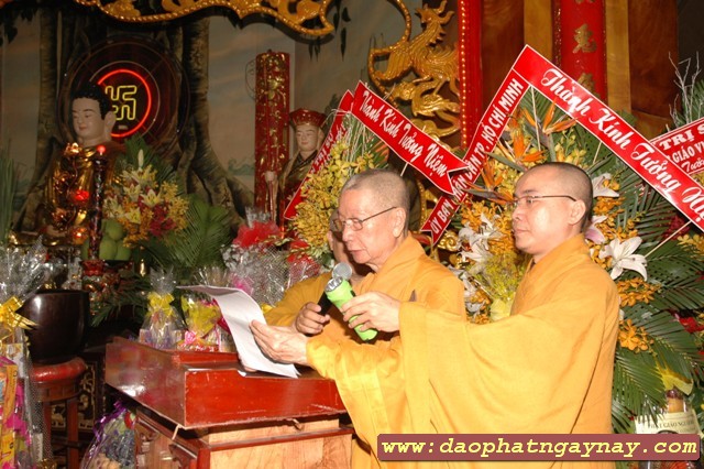 TP. HCM: Thất trai tuần - Nhập bảo tháp xá lợi cố ĐLHT thượng Từ hạ Nhơn