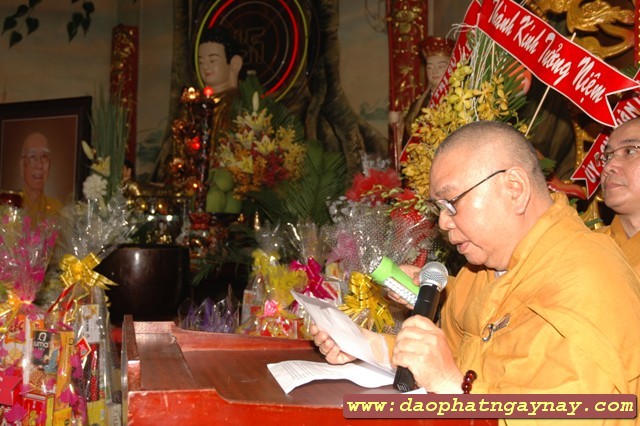 TP. HCM: Thất trai tuần - Nhập bảo tháp xá lợi cố ĐLHT thượng Từ hạ Nhơn