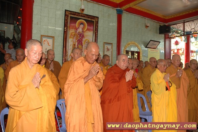 TP. HCM: Thất trai tuần - Nhập bảo tháp xá lợi cố ĐLHT thượng Từ hạ Nhơn