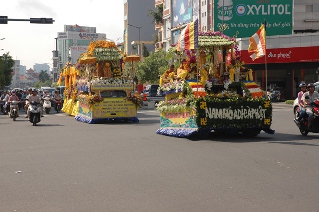 Chùm ảnh: Lễ trà tỳ nhục thân Đại lão HT. Thích Từ Nhơn