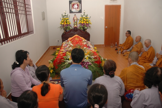Lễ nhập kim quan Đại lão Hòa thượng Thích Từ Nhơn