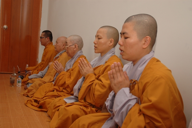 Lễ nhập kim quan Đại lão Hòa thượng Thích Từ Nhơn