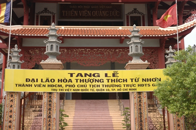 Lễ nhập kim quan Đại lão Hòa thượng Thích Từ Nhơn