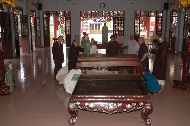 Lễ nhập kim quan Đại lão Hòa thượng Thích Từ Nhơn