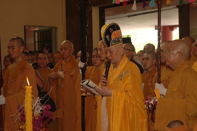 Chùm ảnh: Lễ trà tỳ nhục thân Đại lão HT. Thích Từ Nhơn