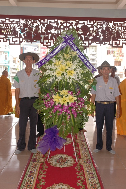 TP. HCM: Các phái đoàn viếng tang lê ĐLHT Thích Từ Nhơn ngày thứ nhất