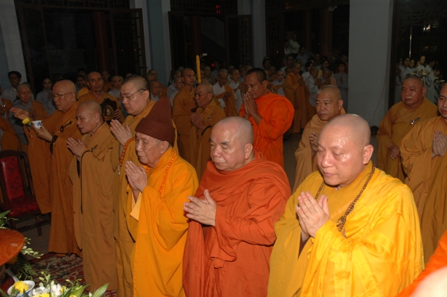 Lễ nhập kim quan Đại lão Hòa thượng Thích Từ Nhơn