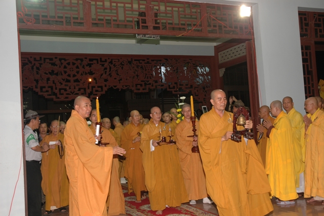 Lễ nhập kim quan Đại lão Hòa thượng Thích Từ Nhơn