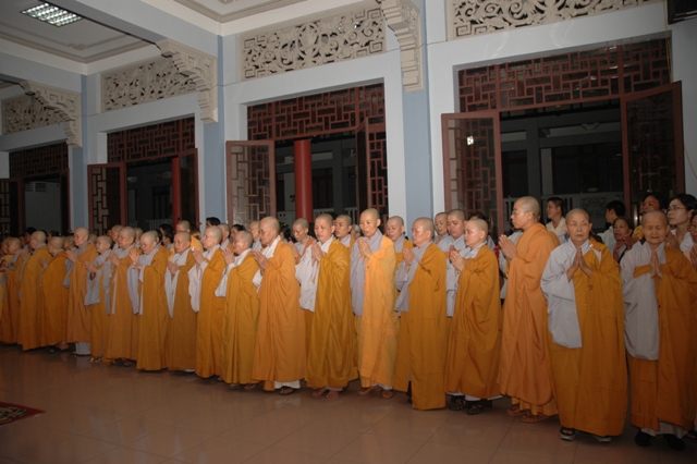 Lễ nhập kim quan Đại lão Hòa thượng Thích Từ Nhơn