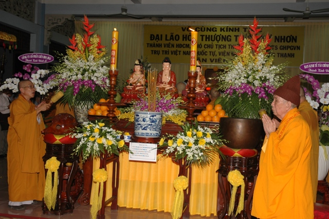 Lễ nhập kim quan Đại lão Hòa thượng Thích Từ Nhơn